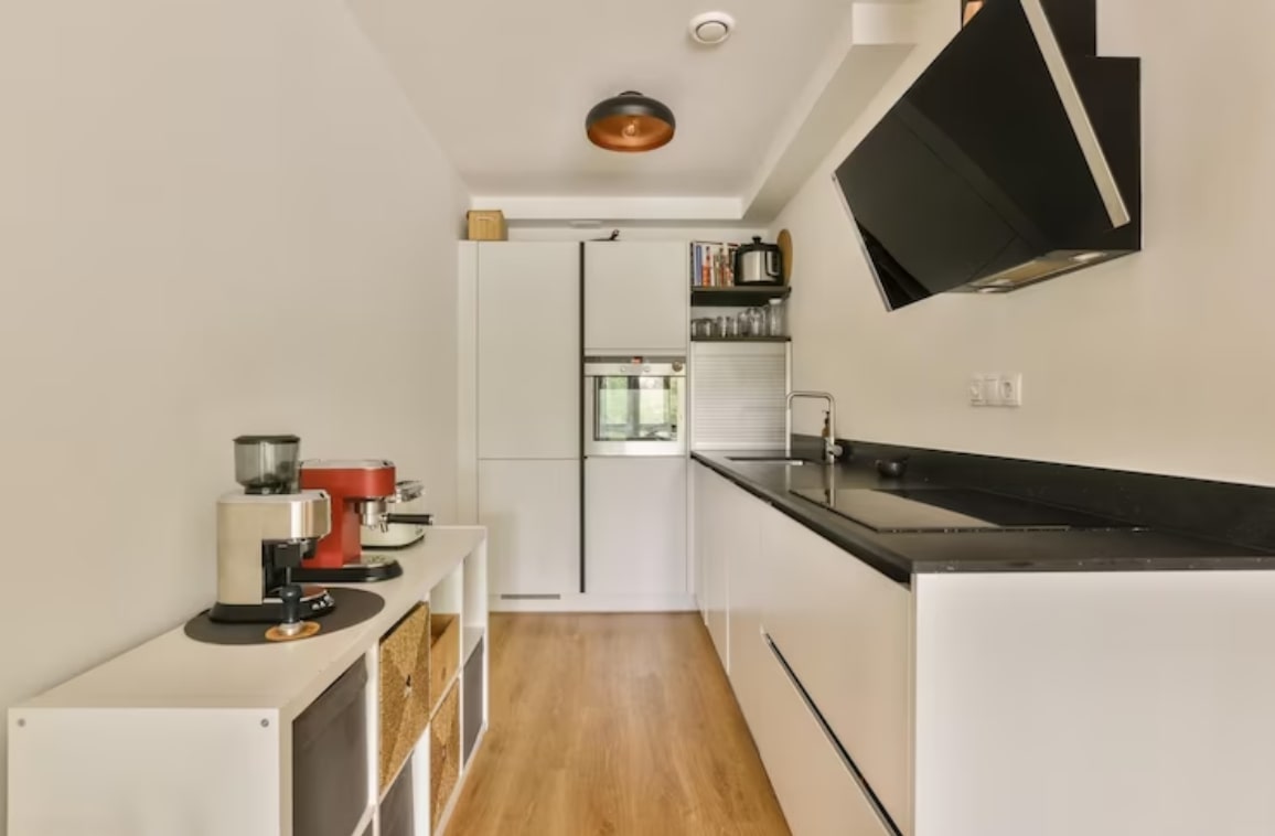 Parallel Kitchen Design: Perfect Fit for Unique Duplex Homes Layout